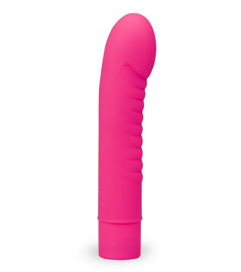 13 cm langer Vibrator mit gerilltem Schaft