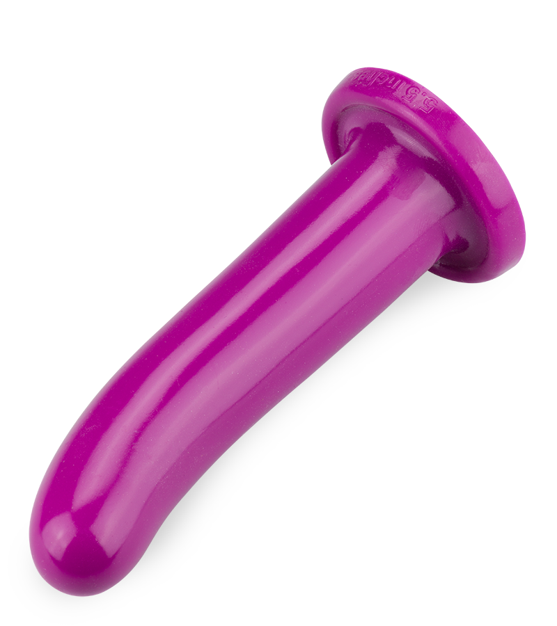 14 cm langer glatter Dildo für Strapons