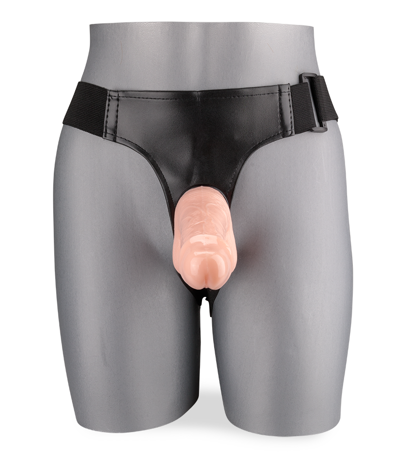 18 cm langer Umschnalldildo