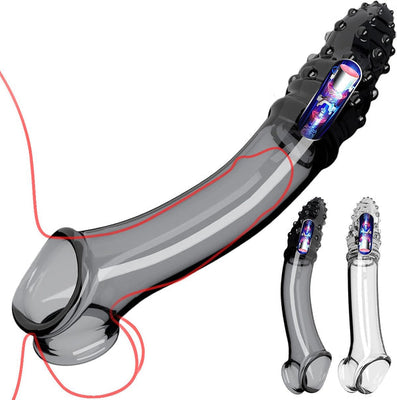 Elektrischer Realistisch Penishülle mit Leistungsstarke Einzelfrequenz Vibration