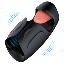 Laden Sie das Bild in den Galerie-Viewer, Explorer - Licking Vibrating Adjustable Male Glans Trainer