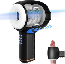 Laden Sie das Bild in den Galerie-Viewer, Elektrischer Masturbator Automatische mit Vibration und Teleskopfunktion