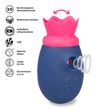 Laden Sie das Bild in den Galerie-Viewer, 2-in-1-Klitorisstimulator Princess