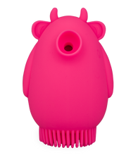 Laden Sie das Bild in den Galerie-Viewer, 2-in-1-Stimulator mit Druckwellen und Vibration Crazy Cow