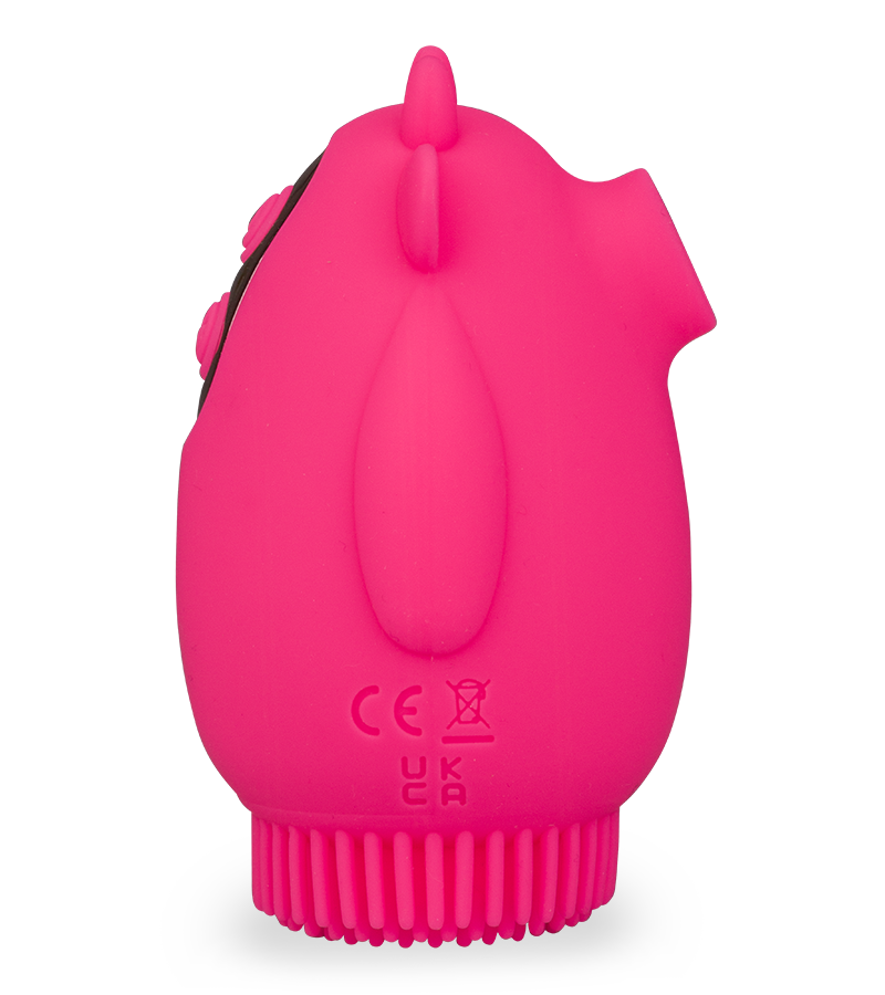 2-in-1-Stimulator mit Druckwellen und Vibration Crazy Cow