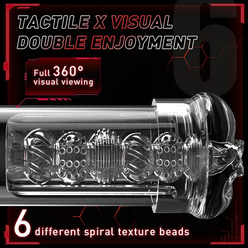 2 IN1 9 Vibration 3 Saugmodi Penispumpe S-HANDE