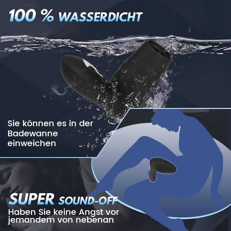 Blowjob Training Eichel Vakuumsaugen 10 Vibrationsfunktionen männliches Penistraining Masturbation