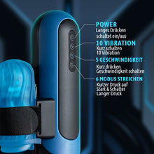 Laden Sie das Bild in den Galerie-Viewer, 700 Hübe pro Minute 6 Schübe 10 Vibrierende Masturbation Cup