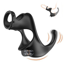 Laden Sie das Bild in den Galerie-Viewer, 10 Vibrating Wearable Erection Cock Ring for Couple Fun