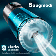 Laden Sie das Bild in den Galerie-Viewer, Hunter- Männlicher Masturbator 9 schiebend &amp; rotierend 9 saugend Perfekt für größere Größen