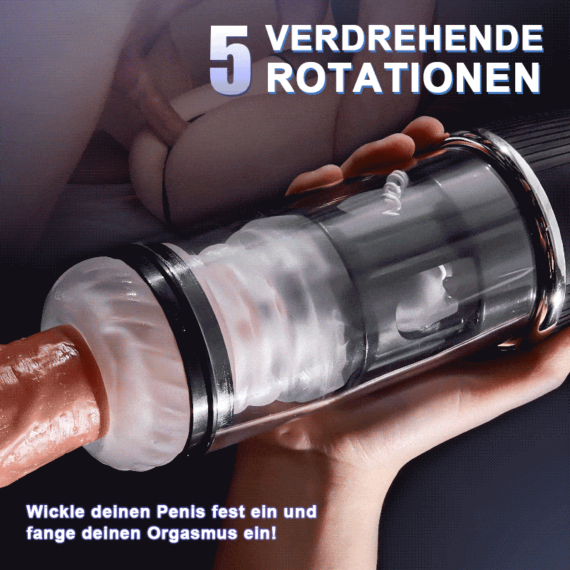 5 Rotierend 5 Lutschend 7 Vibrierend Masturbation & Training 2 IN 1