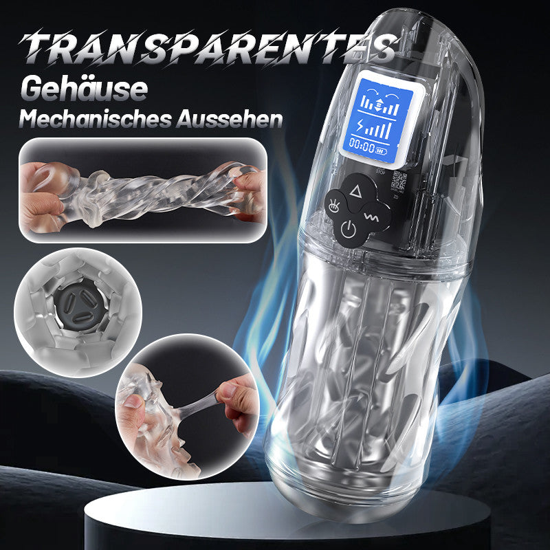 Rogen - Volle Transparenz Vibrieren & Oral Sensation Saugen & Stimme Männlicher Masturbator