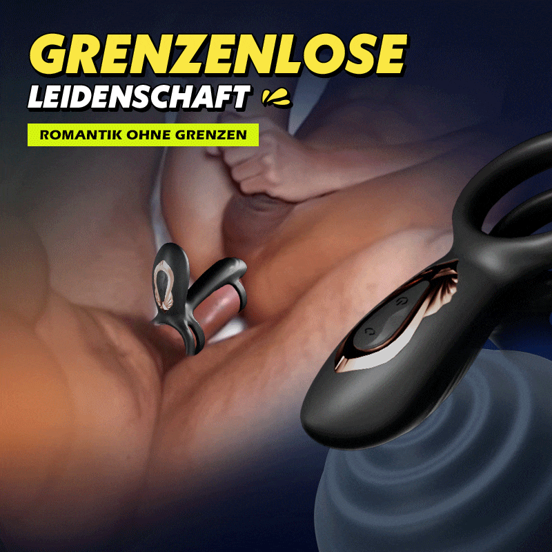 Warren - Premium-Penisring mit 10 Rotationen + 10 Vibrationen