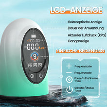 Laden Sie das Bild in den Galerie-Viewer, Green Pioneer – 4 Druckstufen und 9 Saugmodi – Wasser-Penispumpe mit LCD-Display