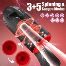 Laden Sie das Bild in den Galerie-Viewer, Kavallerist-10 Vibration 5 Oral Lutschen 3 Twisting Spinning Glans Training + Masturbation
