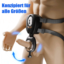 Laden Sie das Bild in den Galerie-Viewer, 9 Stretch 9 Vibrationsgürtel Wearable Masturbator