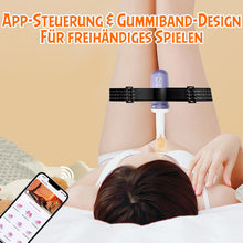 Laden Sie das Bild in den Galerie-Viewer, App-gesteuerte Stoß- und Heiz-Sexmaschine für G-Punkt- oder Analstimulation mit Beinschlaufen