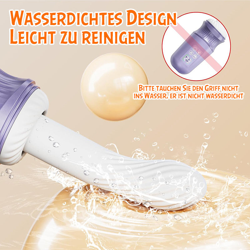 App-gesteuerte Stoß- und Heiz-Sexmaschine für G-Punkt- oder Analstimulation mit Beinschlaufen