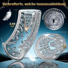 Laden Sie das Bild in den Galerie-Viewer, Vortex Male Stroker - 4 starke Saugstufen, Ein-Knopf-Boost, leicht zu reinigen, inkl. Gleitgel