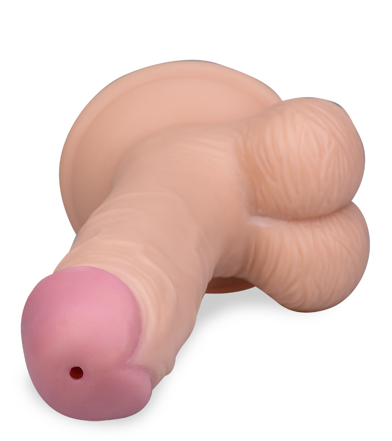 23 cm langer Spritzdildo mit Saugnapf