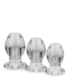 3 hohle Buttplugs im Set Quory