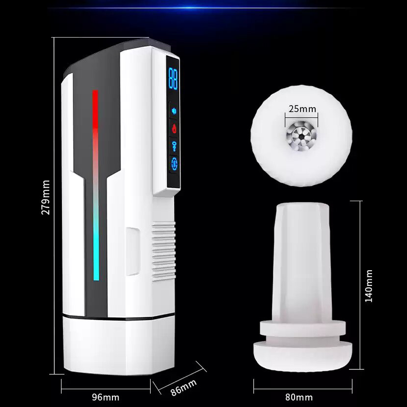 Masturbieren Elektrisch Blowjob mit 7 Vibrations 5 Saug- und 5 Schubmodi