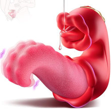 Laden Sie das Bild in den Galerie-Viewer, Vibration für frauen Zunge Vibrator, Sex Spielzeug für die Frau 3 in 1 Vibratorensets für frauen klitoris mit 10 Swing Modus sex toys，Sexspielzeug für frauen solo Vibratoren Sex toyset für woman