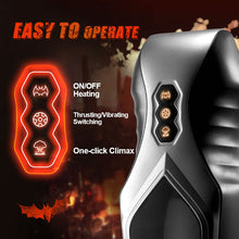 Laden Sie das Bild in den Galerie-Viewer, 7 Thursting &amp; Vibrating mit riesigem sichtbarem Fenster Oral Male Masturbator