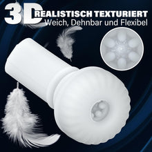 Laden Sie das Bild in den Galerie-Viewer, Elektrischer Masturbator mit 7Modi Teleskop &amp; Vibrieren Sex spielzeug für die Männer, Realistischer Penis Stimulator für Männer, Masturbieren für Männer, 3D Realistische Vagina Sexspielzeug
