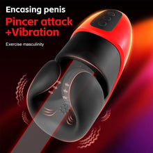 Laden Sie das Bild in den Galerie-Viewer, Elektrischer Masturbationsbecher, 10-Frequenz-Clip-Vibration, 10-Frequenz-Kopf Vibration, magnetische Aufladung, Eichelvibrator, Penis-Masturbator, Penistrainer, Sexspielzeug für Männer