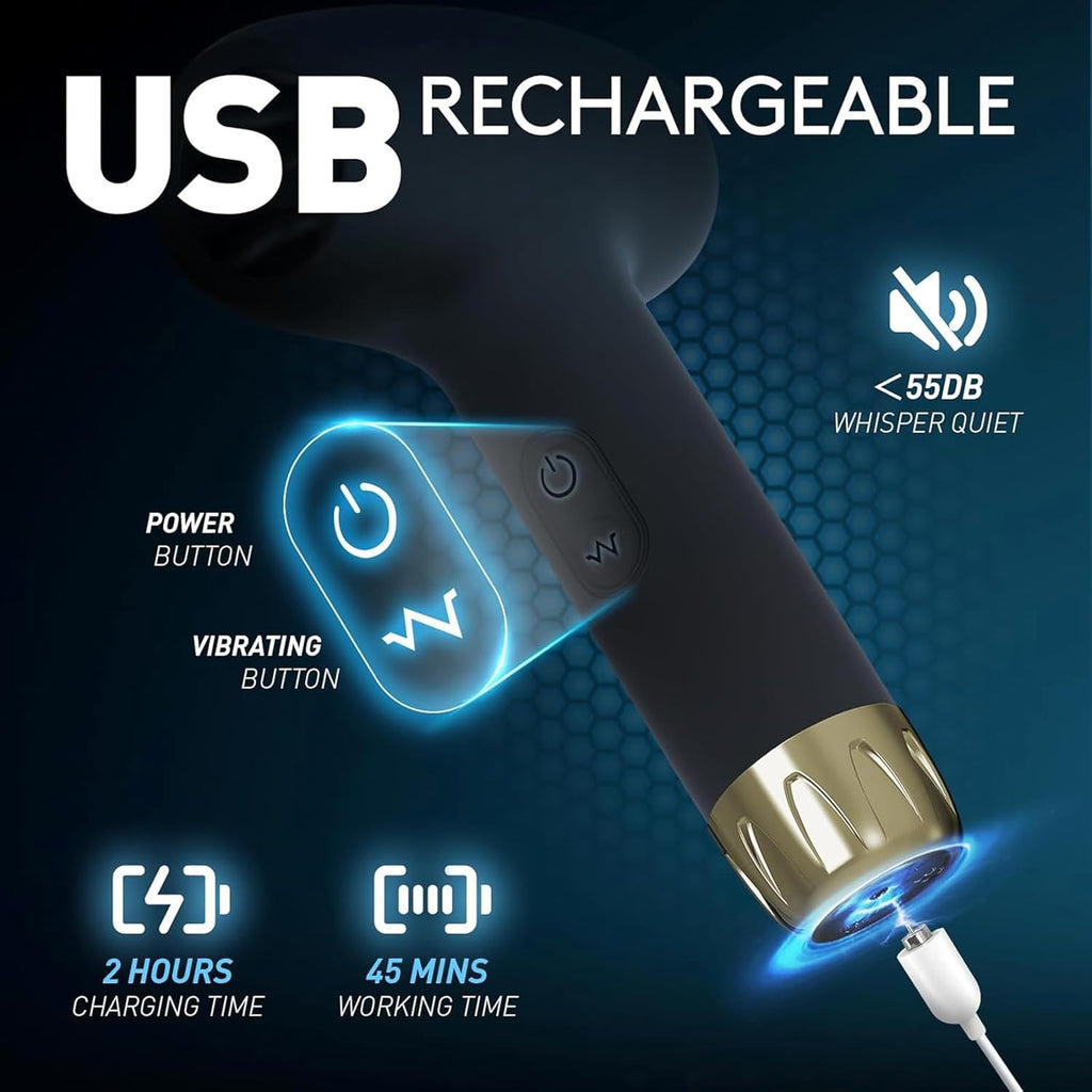 Elektrischer Masturbator Cup Mann Handfrei, Automatische Masturbatoren mit 10 Vibrationsmodi Waterproof Hands-Free Portable Masturbators Stroker Training Automatischer Elektrischer Masturbator