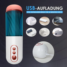 Laden Sie das Bild in den Galerie-Viewer, Elektrischer Masturbator Mann Handfrei Cup mit 7 Saug- und Vibrationsmodi, Penispumpe Vibrator Sex Spielzeug für die Männer Sex Toys, Masturbieren für Männer, Taschenmuschi Penis Masturbatoren