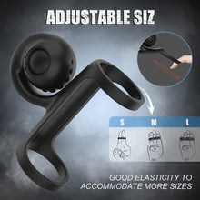 Laden Sie das Bild in den Galerie-Viewer, Penis Ring Vibratoren für Langwährende Erektion und Klitoris Stimulation mit 10 Vibrationsmodi Silikon Vibrierender Hodenring Penisring Massagegerät Erotisches Sex Spielzeug für Männer