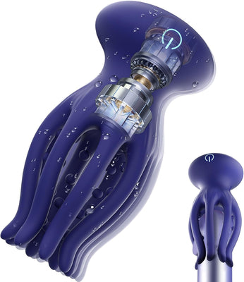 Buntune Penis Masturbator Herren Eichel Stimulator Mit 10 Vibrationsmodi Silikon Elektrischer Cup Masturbatoren Masturbieren Sexspielzeug für Männer Paare Mann Penis Trainer Vibrator