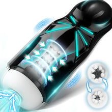 Laden Sie das Bild in den Galerie-Viewer, Elektrischer Masturbator Sex spielzeug für die männer mit 7 Saugmodi &amp; 10 Vibrationsmodi Blowjob mit 6 Luftlöcher Masturbieren für männer Masturbatoren mit 3D Vagina Pussy Taschenmuschi Sexspielzeug