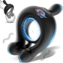 Laden Sie das Bild in den Galerie-Viewer, Penisring Vibrator, Penis Ring Sex spielzeug für Die Paare Penis Massagegerät für Langwährende Erektion, Sex Spielzeug für Die Männer mit 9 Vibrationsmodi, Erotisches Sexspielzeug Sex Toyset Damen