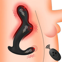Laden Sie das Bild in den Galerie-Viewer, 3 Motoren Analvibratoren für Mann Prostata Stimulation Anal Plug Sexspielzeug Vibrator Dildo Vibratoren Silikon Sex Toy IPX7 Wasserdicht USB Ladekabel Sex Spielzeug für die Männer Frau