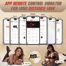 Laden Sie das Bild in den Galerie-Viewer, Penisring Vibratoren mit APP Fernbedienung,Penisring Vibratoren mit 10 Intensive Vibrationsmodi, Dehnbar Silikon Cockring,Sex Spielzeug für die Männer Elektrische Penis Trainer Vibrator