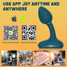 Laden Sie das Bild in den Galerie-Viewer, Analvibratoren für Mann Analplug mit APP-Steuerung und Fernbedienung Anfänger mit 10 Intensive Vibrationen Wiederaufladbarer Silikon Anus Vibration Prostata Massagegerät