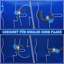 Laden Sie das Bild in den Galerie-Viewer, nal Vibrator Prostata Stimulation Männer mit Penisring Sex Spielzeug für die Männer Anal Dildo Analplug Analvibratoren für Mann Anal Plug Vibratorensets für Männer mit 9 Vibrationsmodi Sex Toys