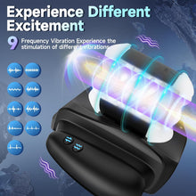 Laden Sie das Bild in den Galerie-Viewer, 3 in 1 APP Automatischer Taschenmuschi Vibratoren mit 9 Vibrationsmodi und 3 Teleskopmodus 3D Vagina Pussy Masturbatoren Masturbieren Sexspielzeug für die Männer