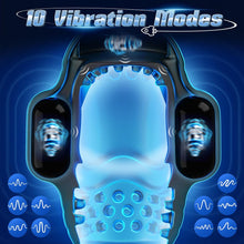 Laden Sie das Bild in den Galerie-Viewer, Tauara Masturbating for Men, Egg Masturbators, 4-in-1 Sex Toy for Men, Vibrator Trainer with 10 Vibrations, App Masturbator Glans Stimulator Vibrator Sets for Men Sex Toy