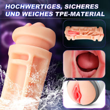 Laden Sie das Bild in den Galerie-Viewer, Elektrischer Masturbator Mann Cup Heizfunktion mit 10 Modi Masturbieren für Männer Sex Spielzeug für die Männer Soundfunktion Sexspielzeug Taschenmuschi Penis Masturbatoren Vibrator Blowjob
