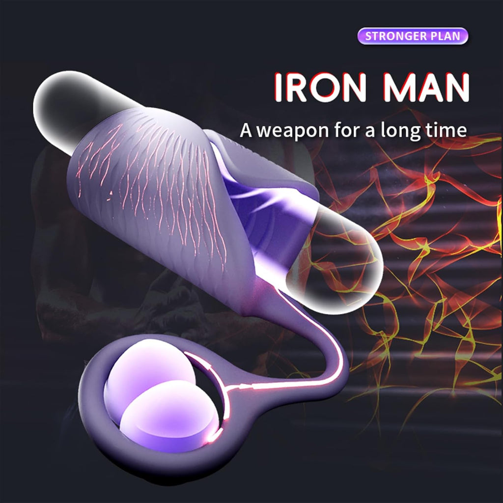 Elektrischer Masturbator Penistrainer Vibrator 10 Vibrationen Einstellbare Größe Automatische Masturbator Cup Penisring Masturbatoren Mann Männer Eichel Stimulator Silikon Sexspielzeug Männer