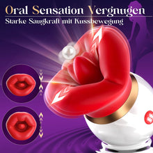Laden Sie das Bild in den Galerie-Viewer, Sauger Vibration für Frauen 360°Rotierende Vibrator Sex Spielzeug für die Frau mit 3 Saugmodi 10 Zungenlecken Sexspielzeug für Klitoris Stimulator Erotik Sex Toys, Sex Spielzeug für die Paare mit APP