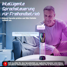 Laden Sie das Bild in den Galerie-Viewer, Elektrische Penispumpe Penisvergrößerung Sexspielzeug Masturbator - Sprachsteuerung Penispumpen mit 4 Saugstufen &amp; 4 Trainingsmodi Masturbieren für Männer Sex Sexspielzeug Sex Spielzeug für die Männer
