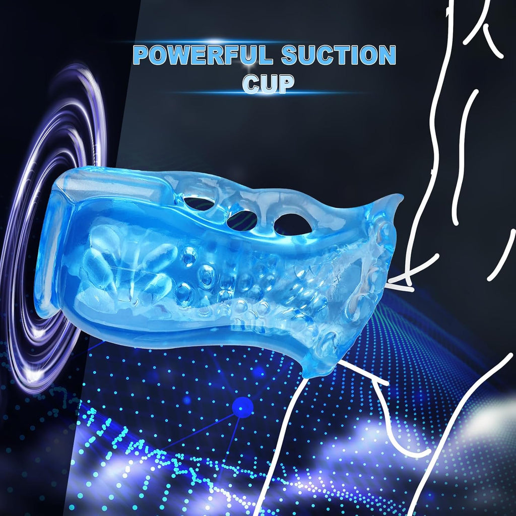 Masturbator Sexspielzeug für Männer, Taschenmuschi-Stroker mit realistischer Vagina-Struktur, Blowjob-Grip-Masturbationshülle, Sexspielzeug für Erwachsene mit offenem Penis-Trainingsgerät für Männer