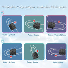 Laden Sie das Bild in den Galerie-Viewer, Penisring Vibrator Penishülle für Penis G-Punkt, Sex Spielzeug für die Paare Männer Frauen, 10 Vibrations Penis Ring Sleeve Cockring, Budoli Penismanschetten Sex Toys, Penisverlängerung Sexspielzeug