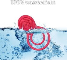 Laden Sie das Bild in den Galerie-Viewer, Penisring Vibrator mit Rose Klitoris Stimulator, Penis Ring Vibratoren Sex Spielzeug für Männer Paare Frauen, 9 Vibrations Cockring Erotisches Sexspielzeug Mann Paar Frau Extrem