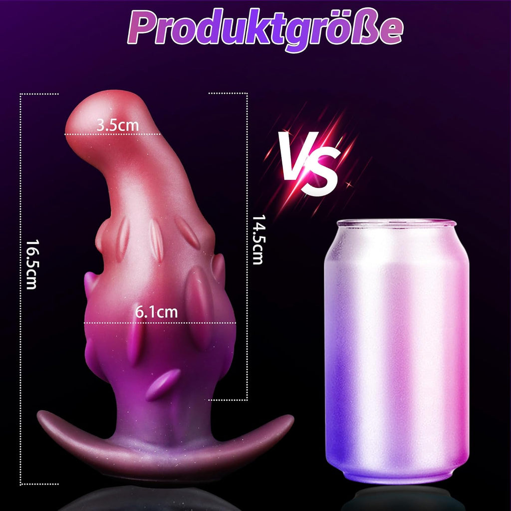 Analplug für Frauen und Männer, Einzigartiger Analplug für einfaches Einführen, Anker Design, jederzeit und überall tragbar